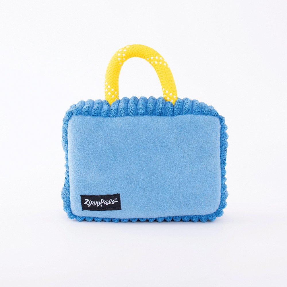 ZippyPaws Zippy Burrow Lunchbox with Apples | 2-in-1 Hide and Seek Interactive Dog Toy