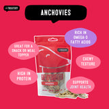Anchovies for dogs chewy omega 3 dog treats great for joints and coat health