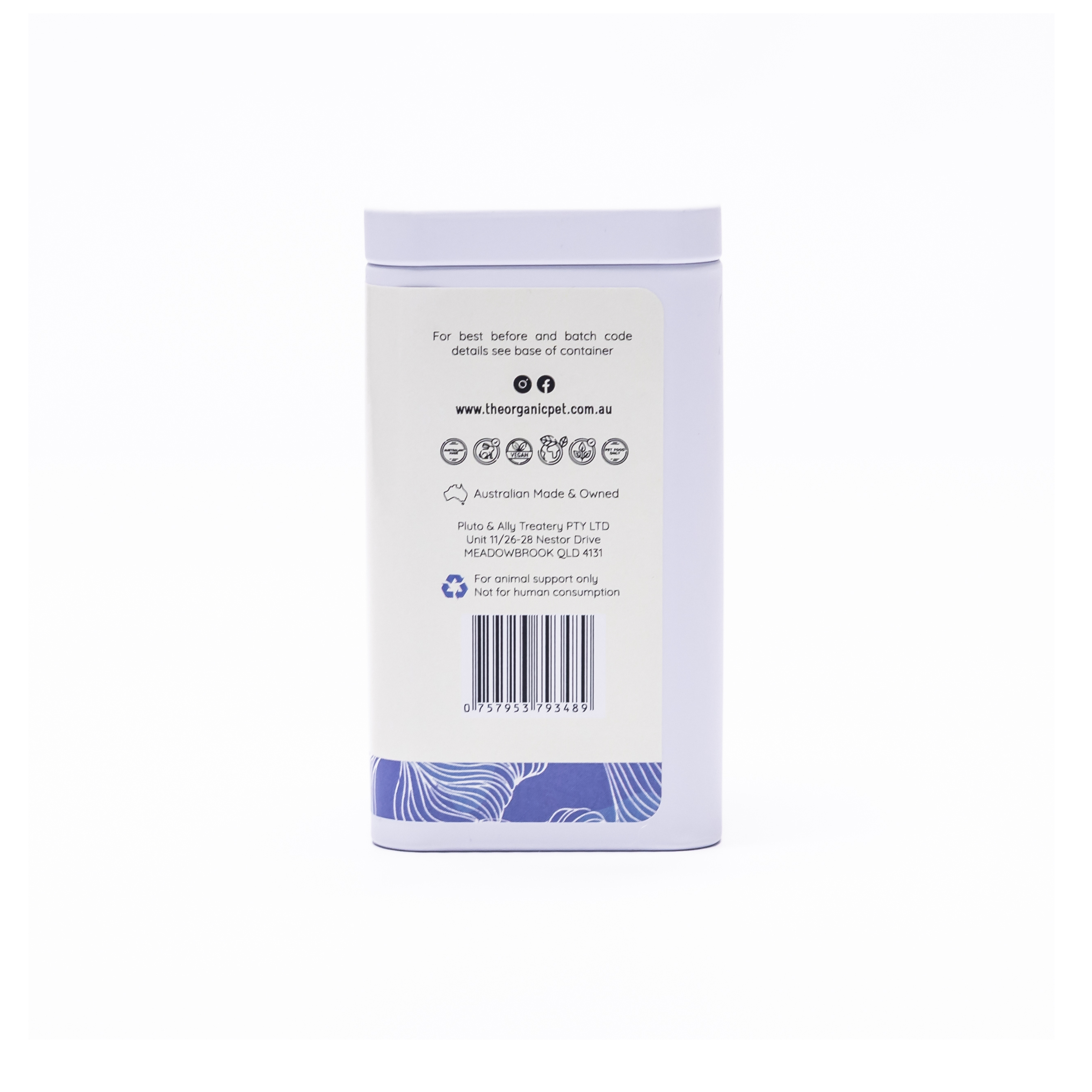 Australian made probiotic synbiotic supplement for pets with natural gut health and digestive support.