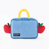 Back view of ZippyPaws Lunchbox with Apples Hide and Seek Dog Toy.