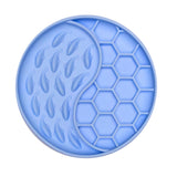 Blue Whale Wave Slow Feeder Bowl designed for interactive feeding, improving digestion, and reducing anxiety in pets.