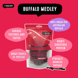 Buffalo treats for dogs high protein ethically sourced and easy to digest