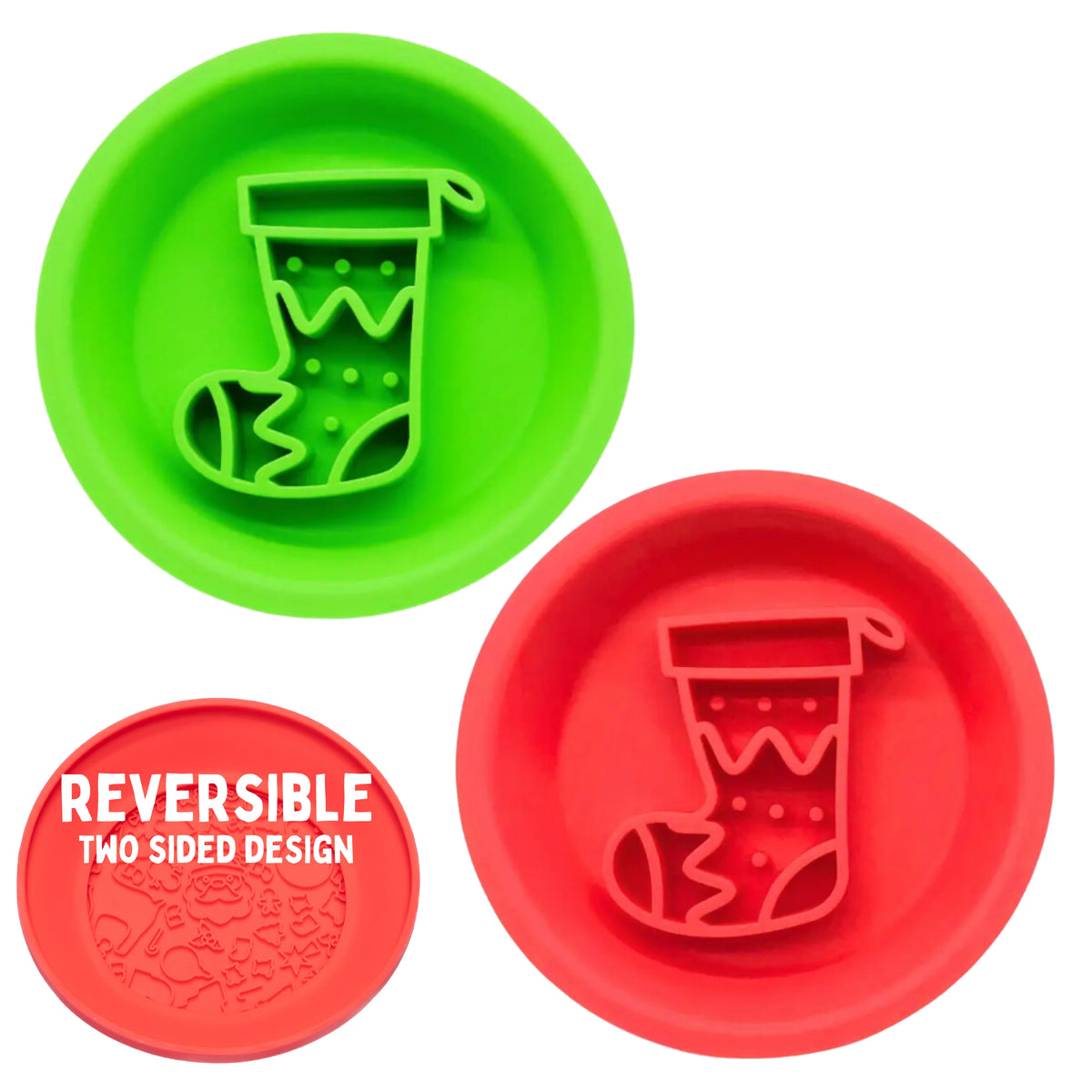 Christmas Lick Bowl - Double Sided