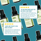 Customer reviews praising hemp seed oil for dogs anxiety and shiny coat