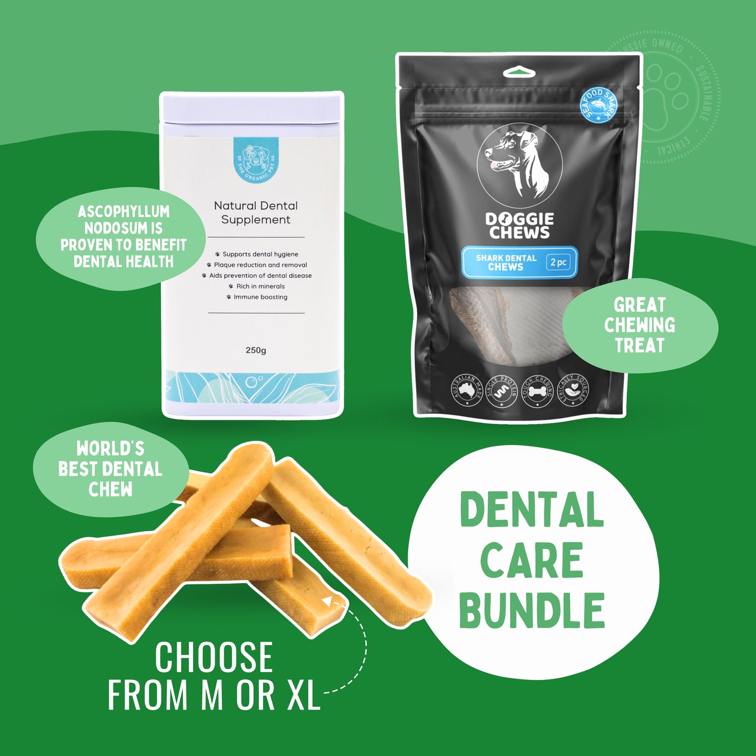 Dental Care Dog Bundle (SAVE $10)