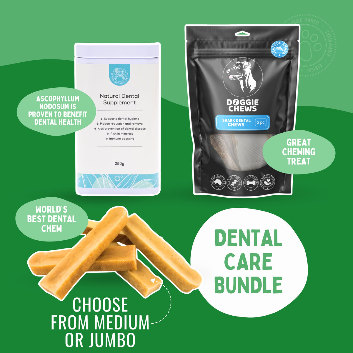 Dental Care Dog Bundle (SAVE $10)