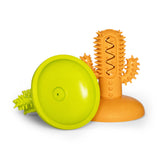 Dental Chew Cactus Dog Toy with Suction Cup