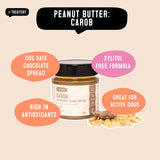 Dog safe chocolate peanut butter for dogs high in antioxidants xylitol free
