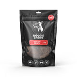 Doggie Chews beef lung crisps healthy single protein beef lung dog treats made from grass-fed Australian beef