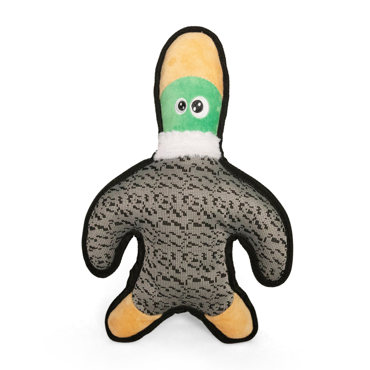 Webbed Duck Plush Dog Toy