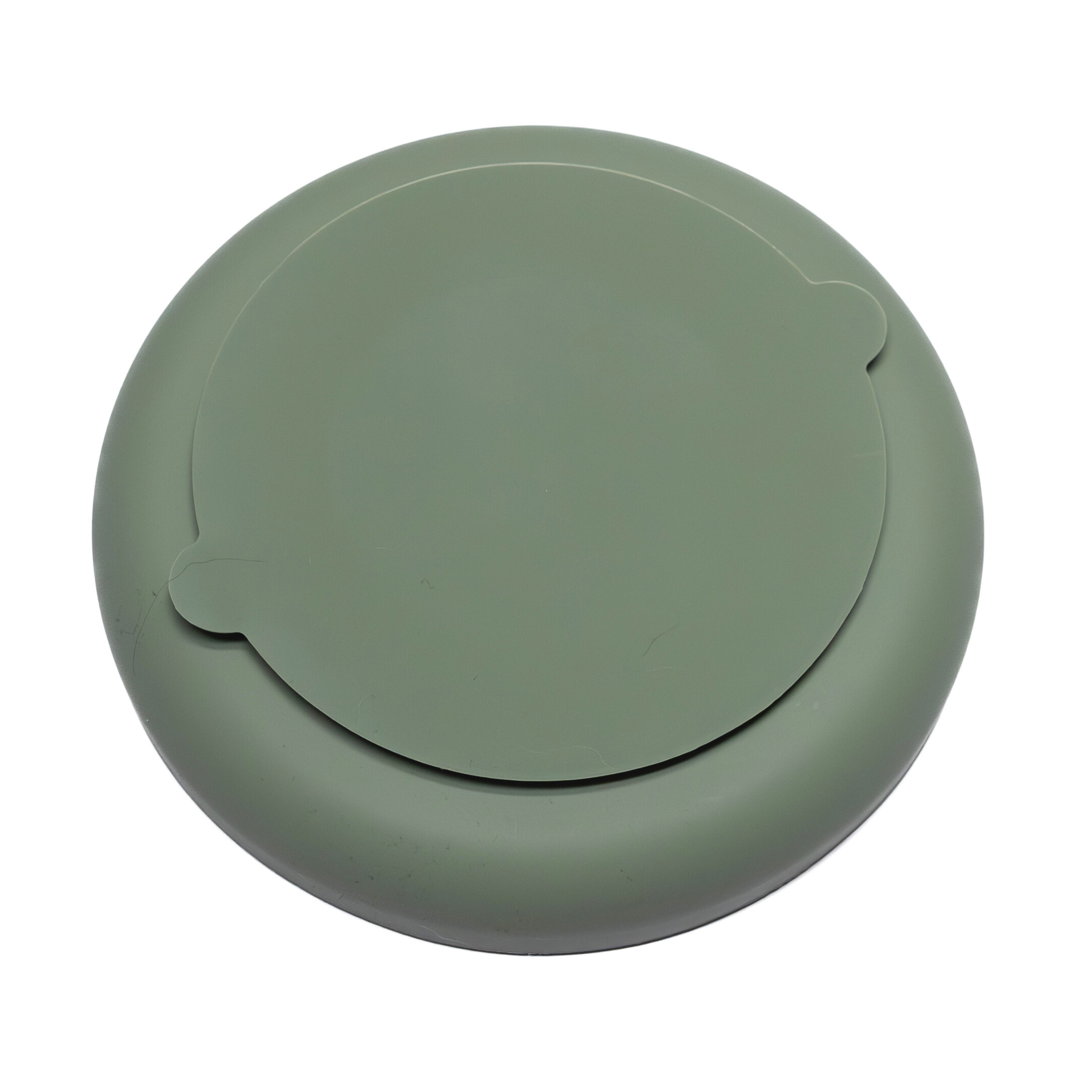 Green Whale Wave Feeder Bowl with fitted lid for easy meal prep, freezing, and long-lasting enrichment for dogs.