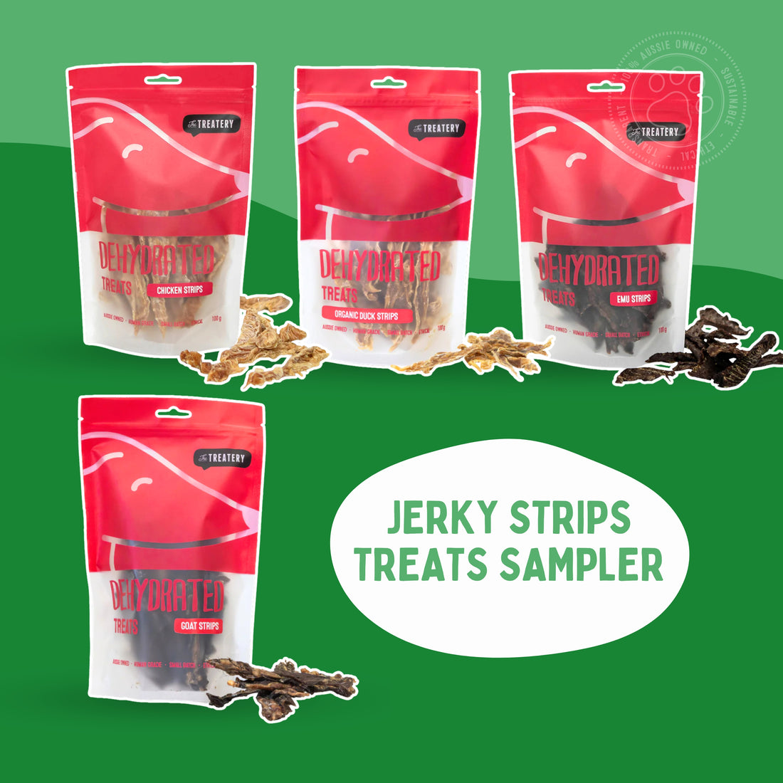 Jerky Strips Dog Treat Bundle (SAVE $10)