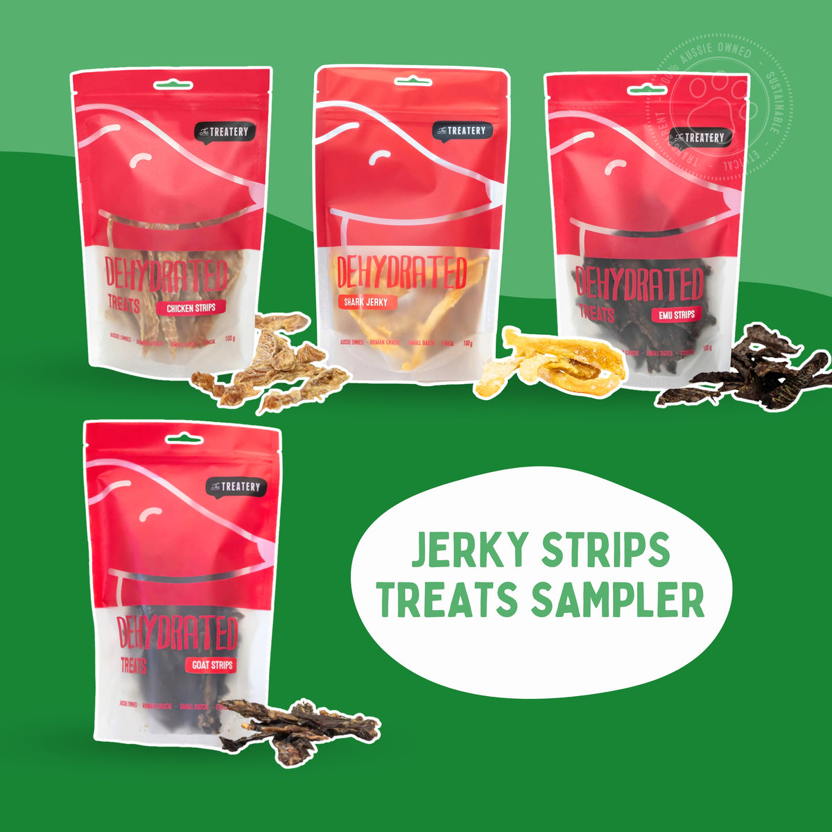 Jerky Strips Dog Treat Bundle (SAVE $10)