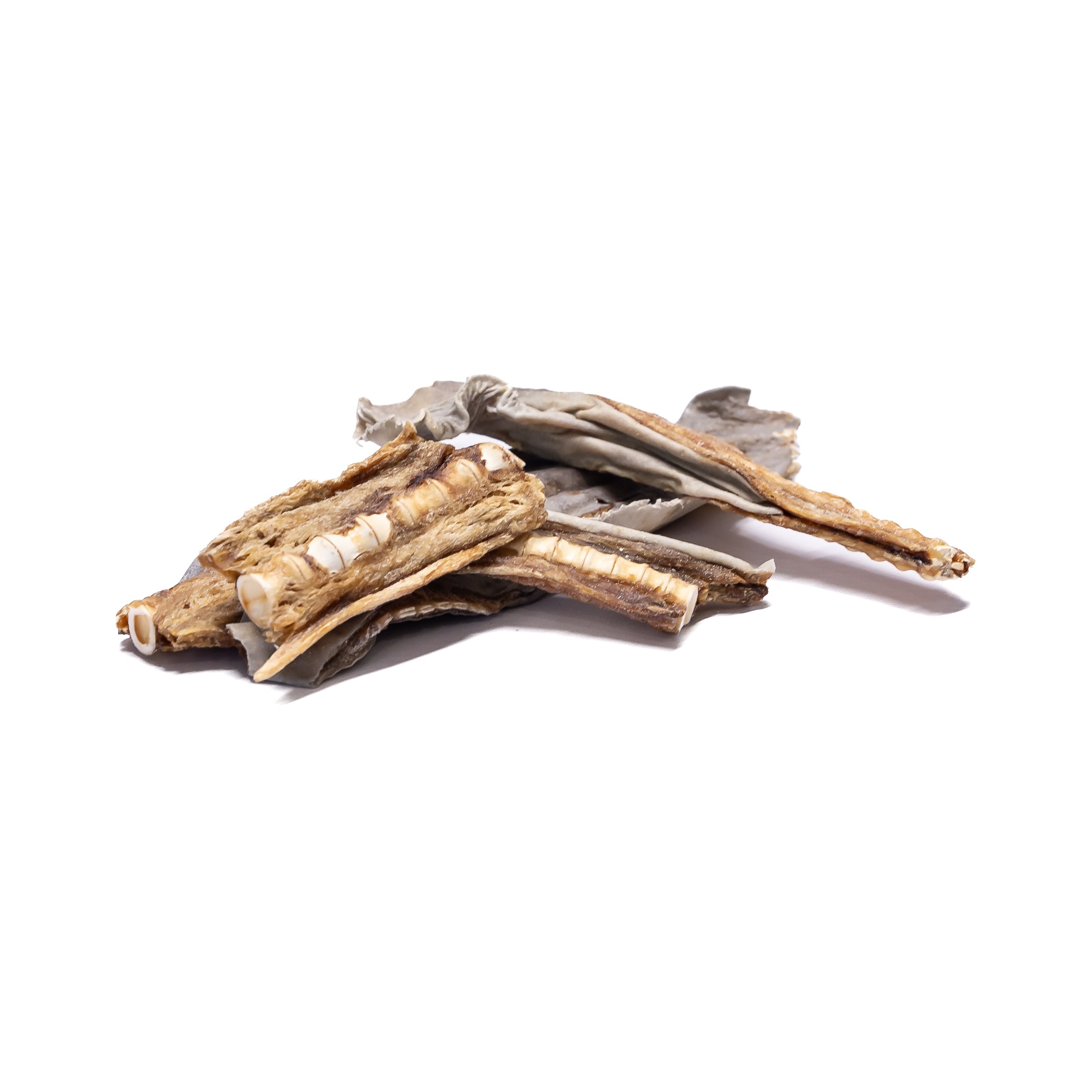 Natural shark cartilage tails dog chews long lasting dental treats for clean teeth and joints