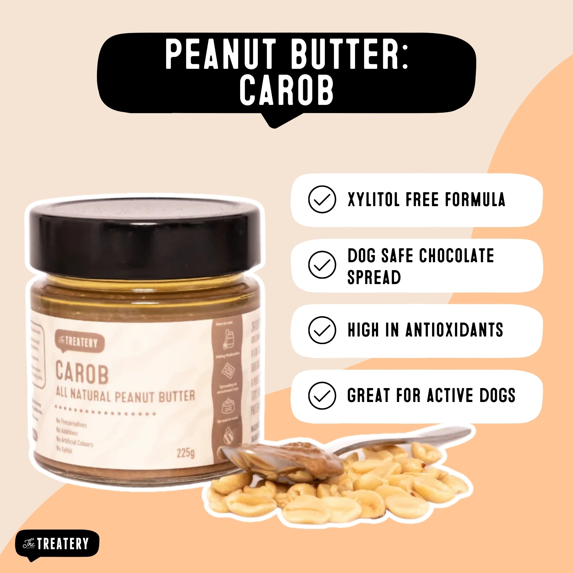 Peanut Butter: Carob