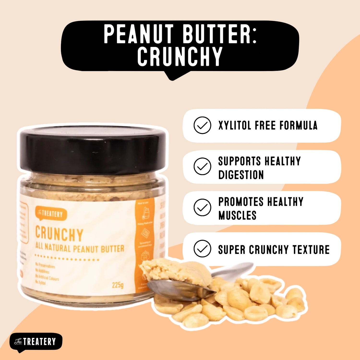 Peanut Butter: Crunchy