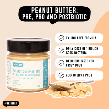 Peanut Butter: Prebiotic &amp; Probiotics