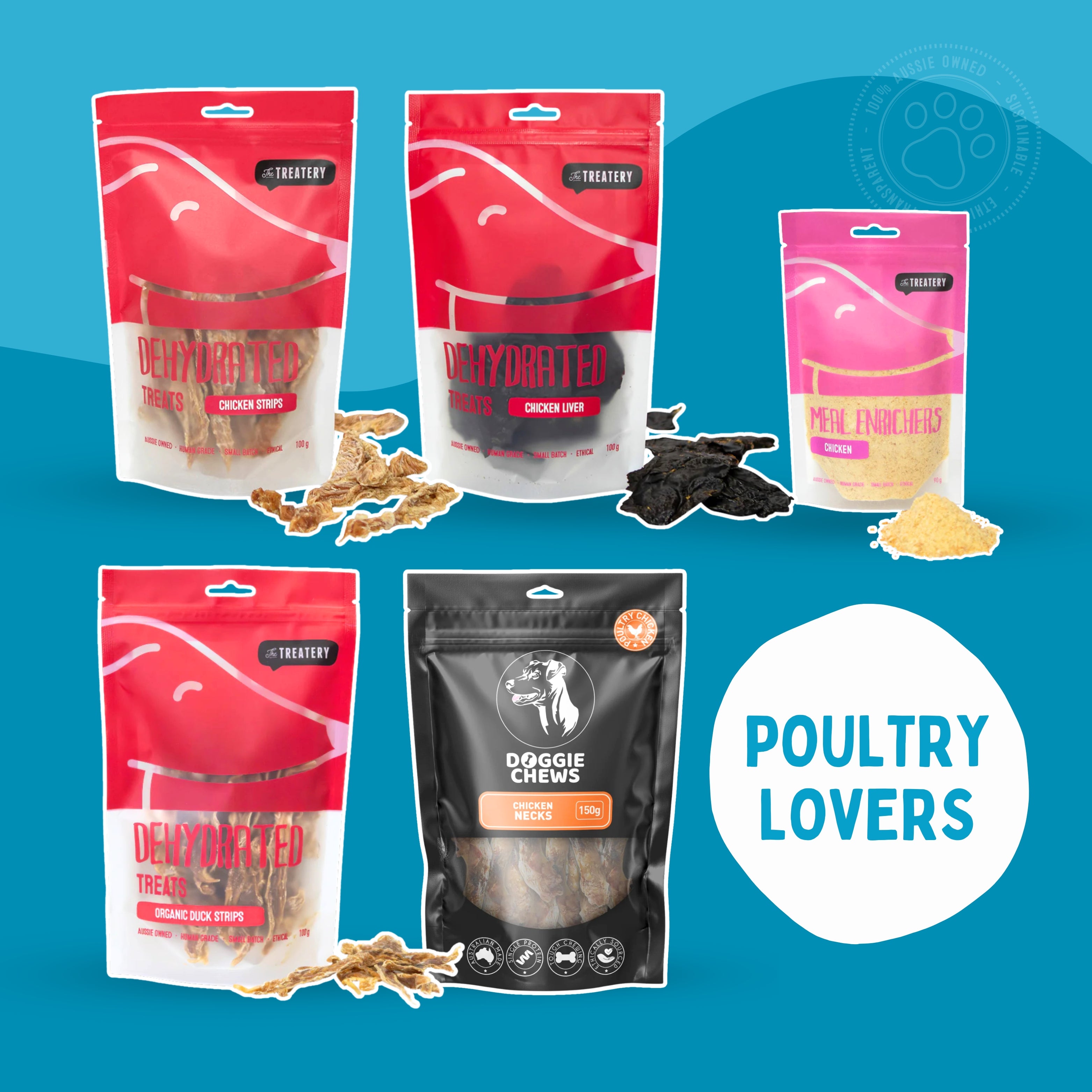 Poultry Lovers Dog Treat Bundle (SAVE $10)