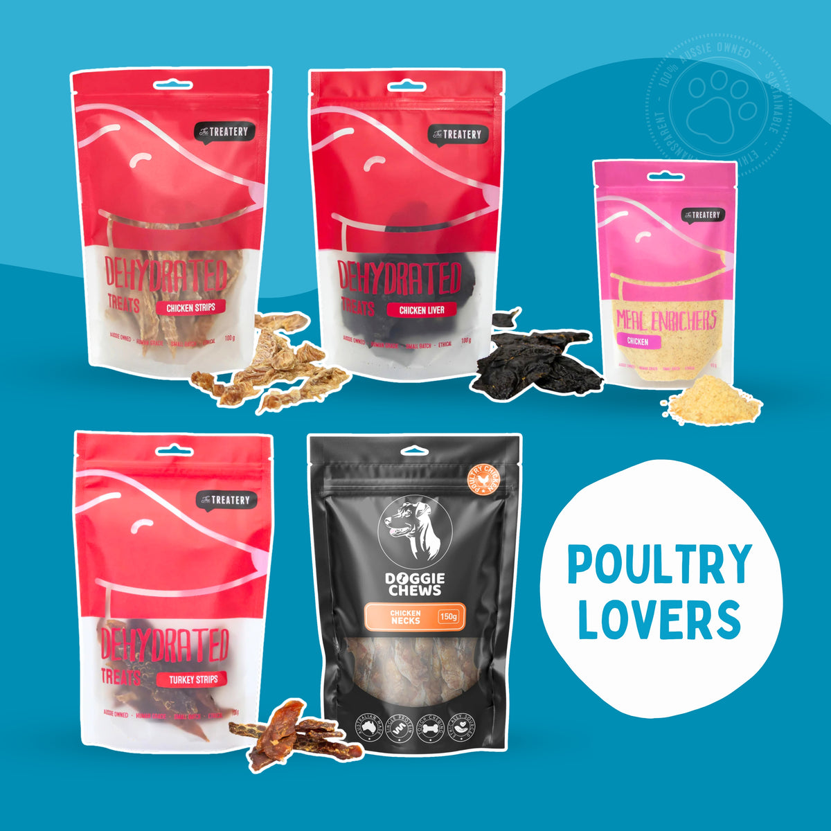 Poultry Lovers Dog Treat Bundle (SAVE $10)