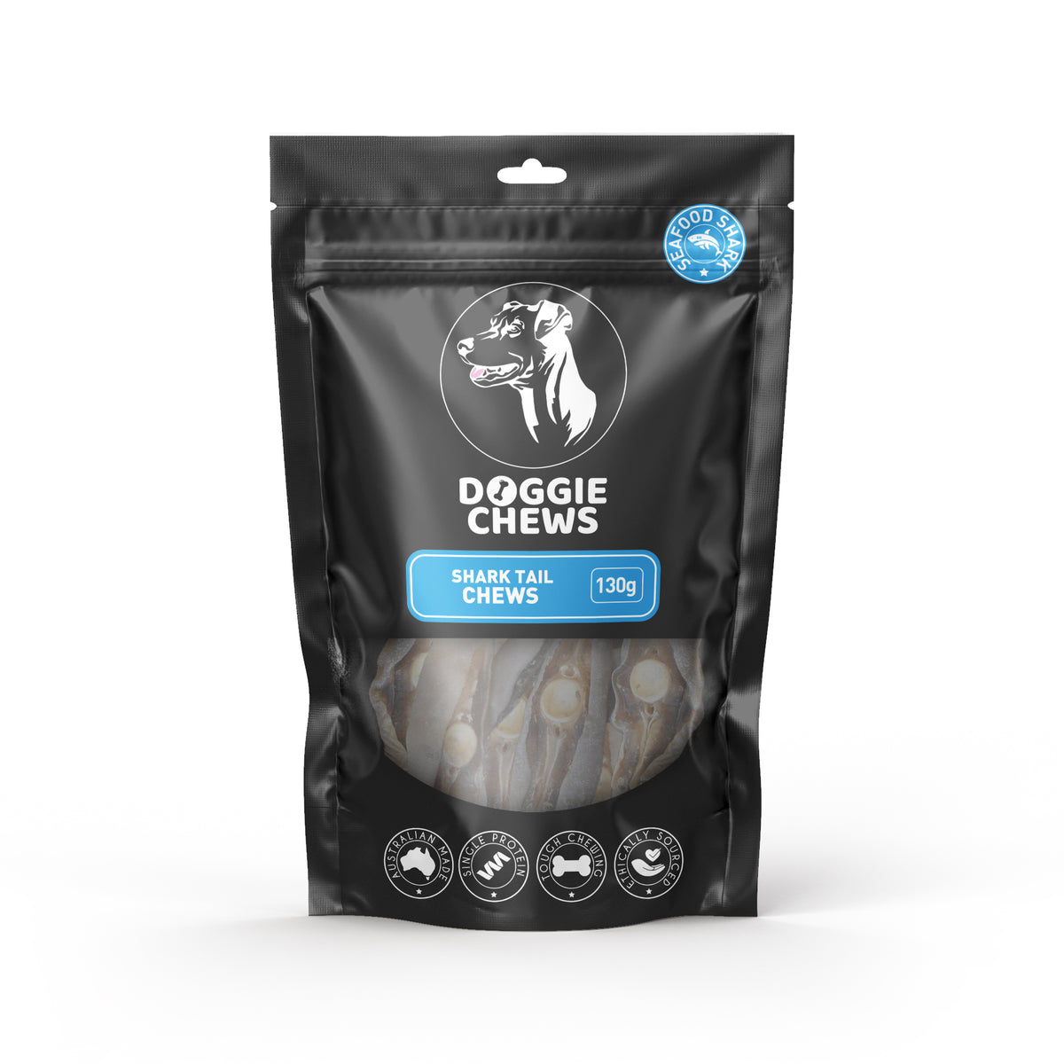 Shark Tail Chews Long Lasting Dog Chew