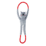 Zippy Paws RopeTugz Koala Squeaker Dog Toy with Rope