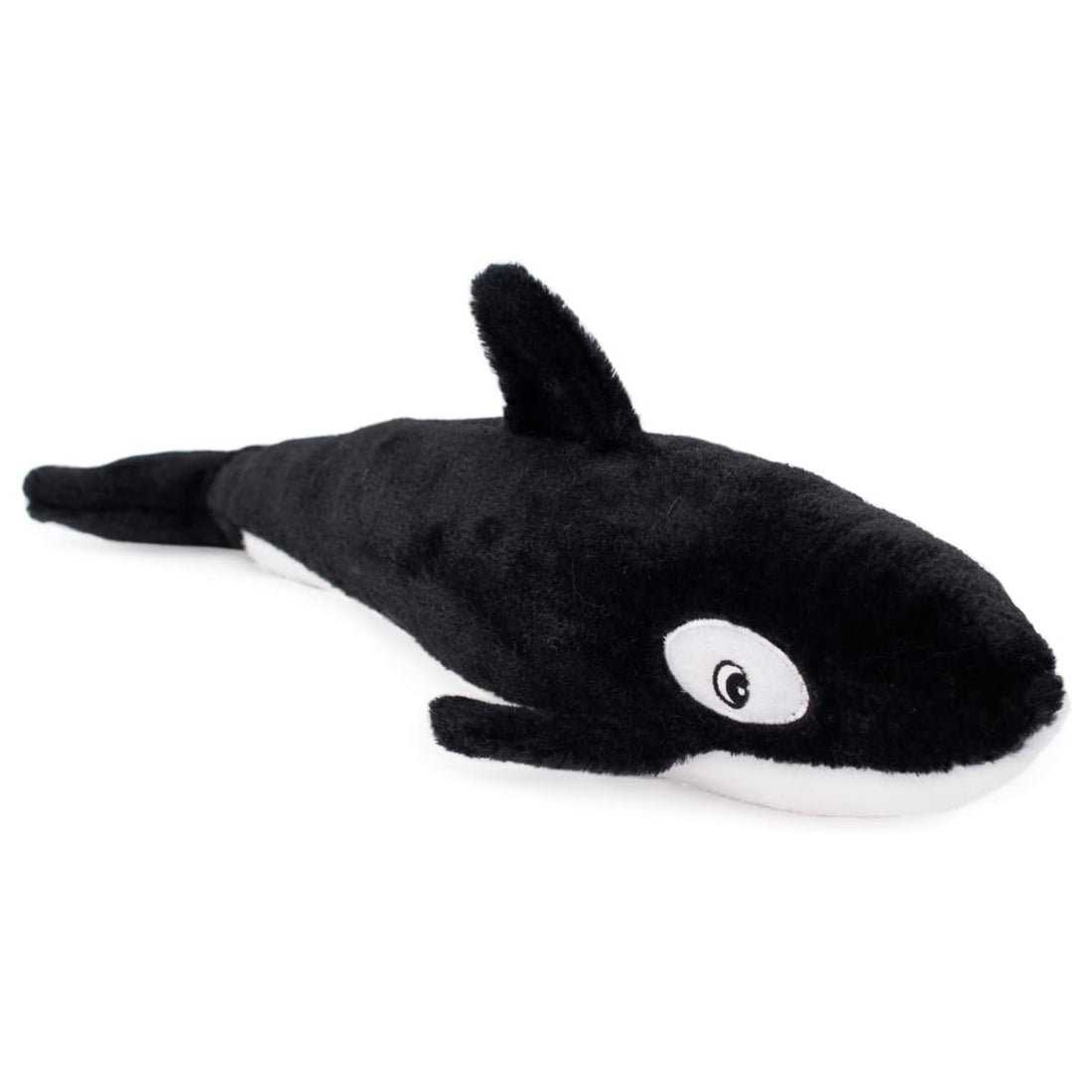 Zippy Paws Jigglerz Killer Whale Squeak Plush Toy