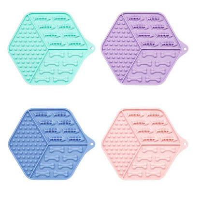 Pastel Hexagon Licky Pad