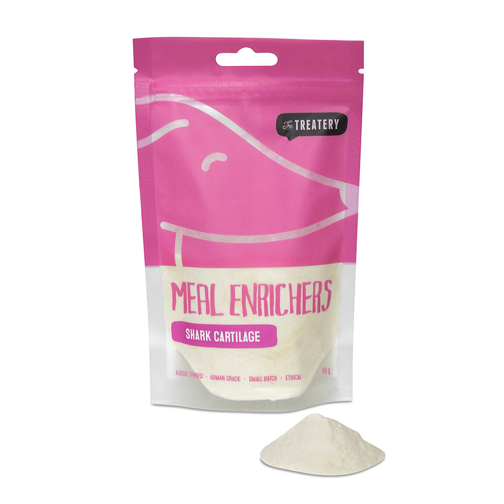 Shark cartilage for dogs natural protein meal topper powder joint support supplement